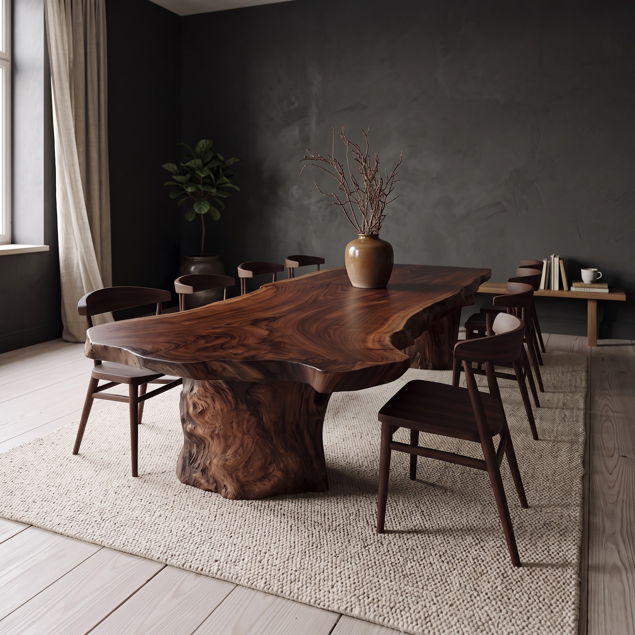 Rustic Dining Table for Dining Room or Entertaining Area