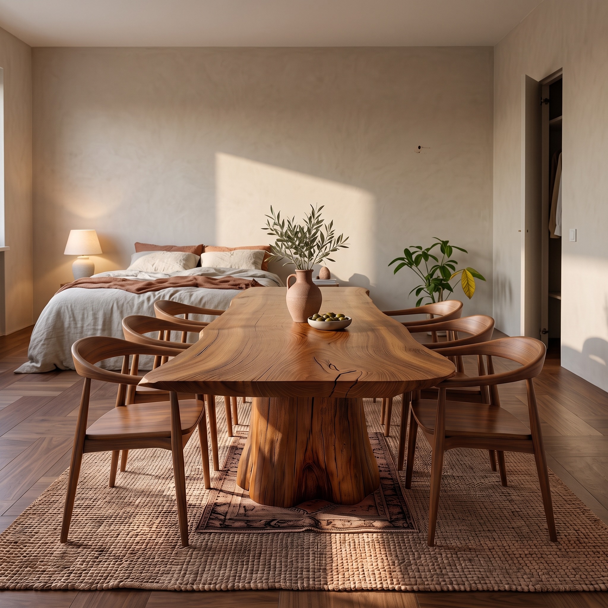 Rustic Dining Table for Dining Room or Family Space