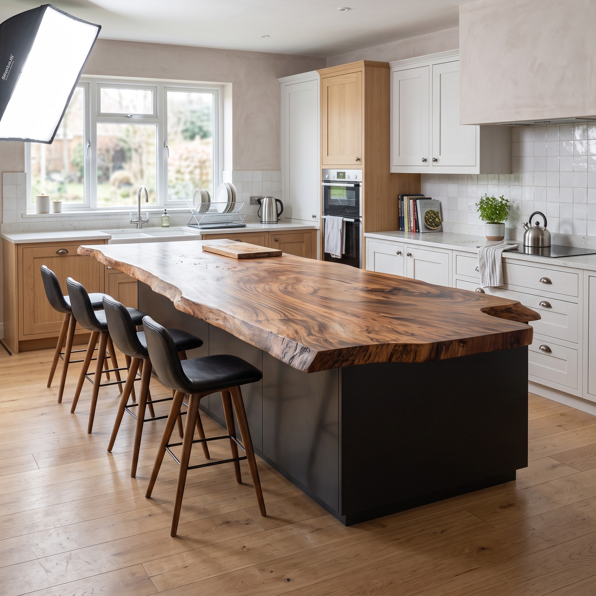 Rustic Luxury Live Edge Counter Kitchen or Home Bar