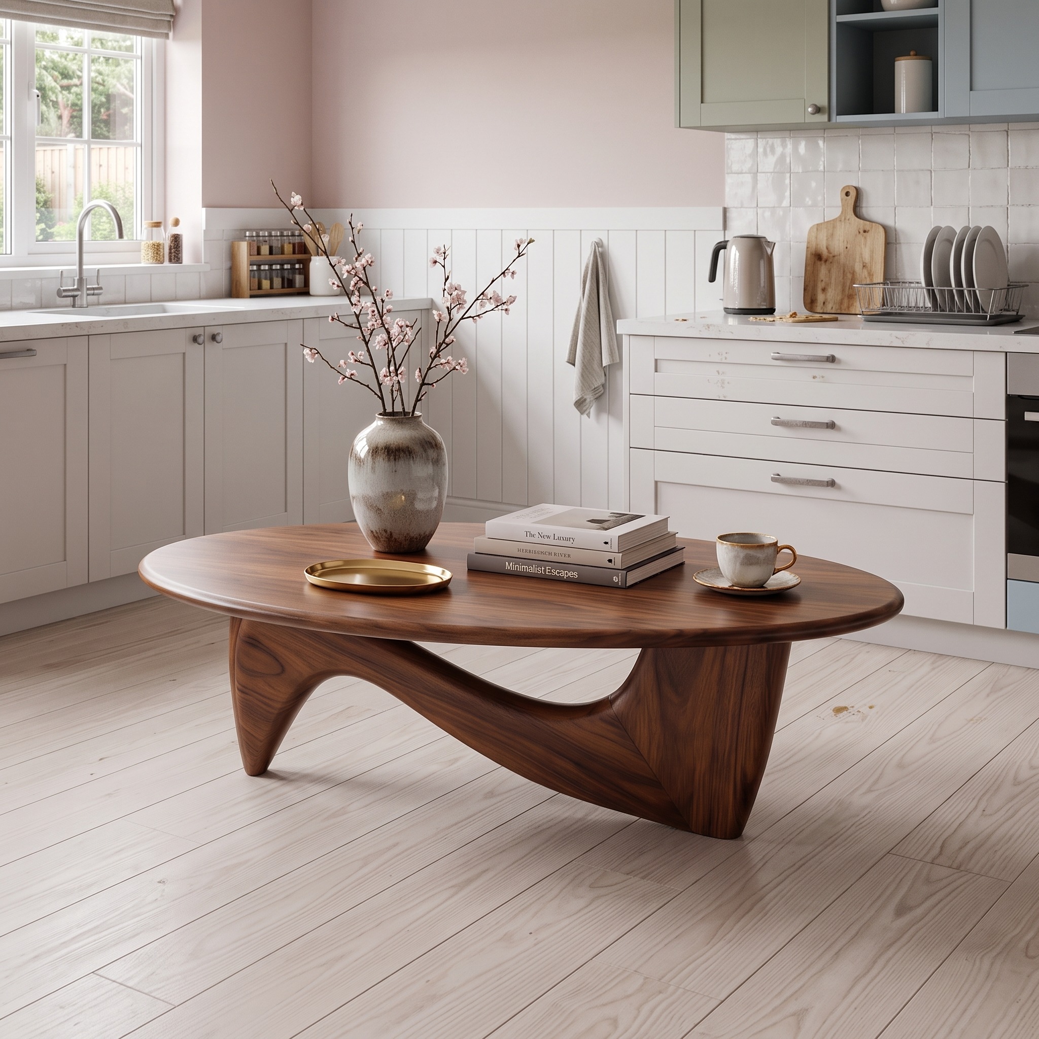 Rustic Solid Wood Table for Timeless Decor