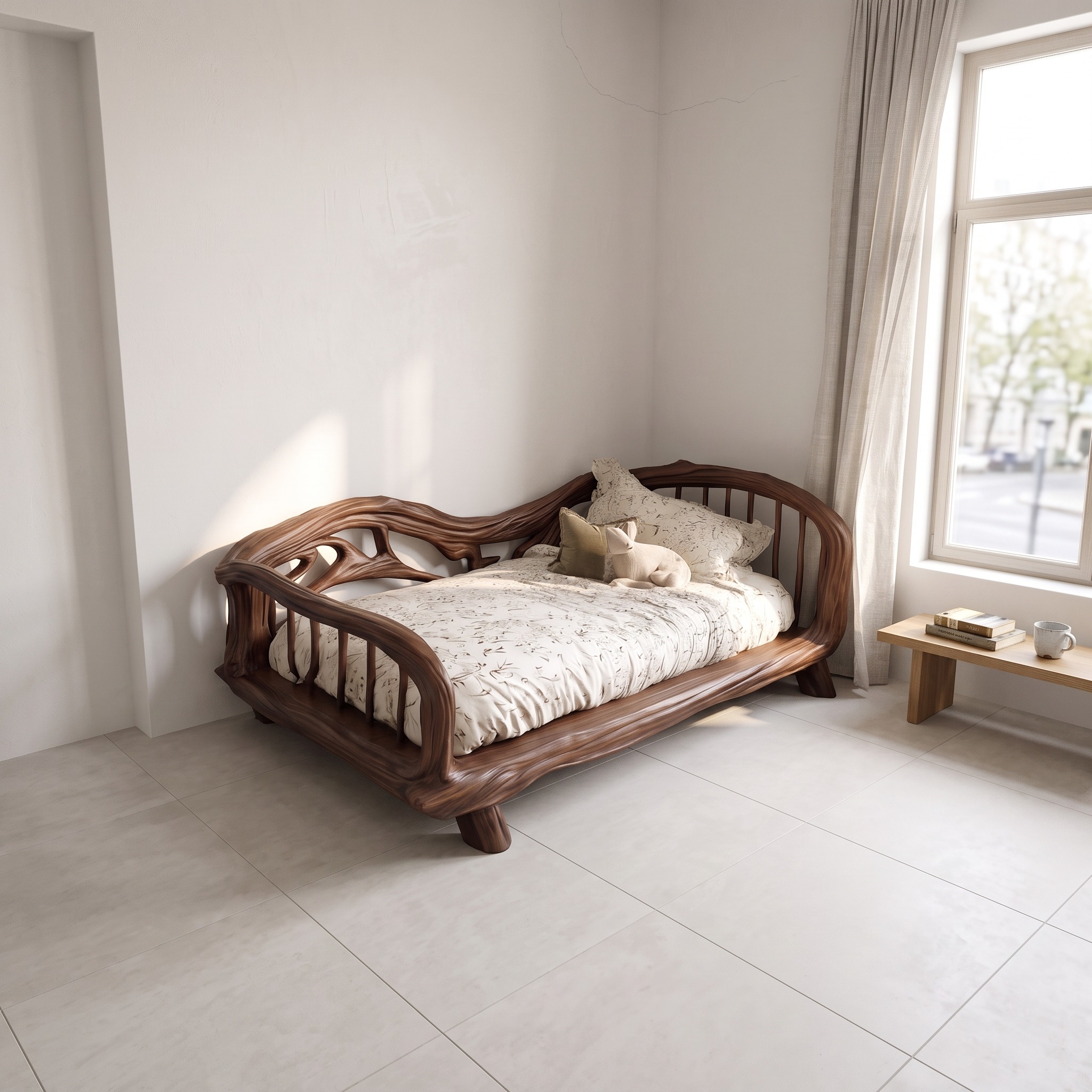 Rustic Toddler Bed Kids Bedroom