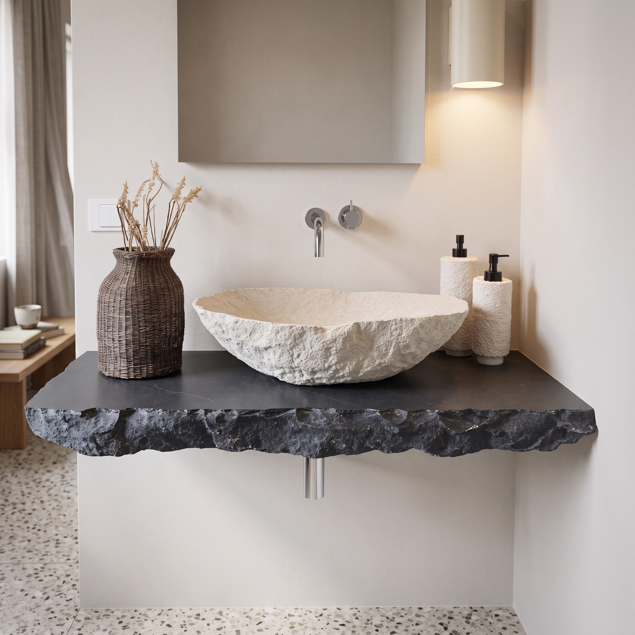 Rustic Wood Bathroom Vanity