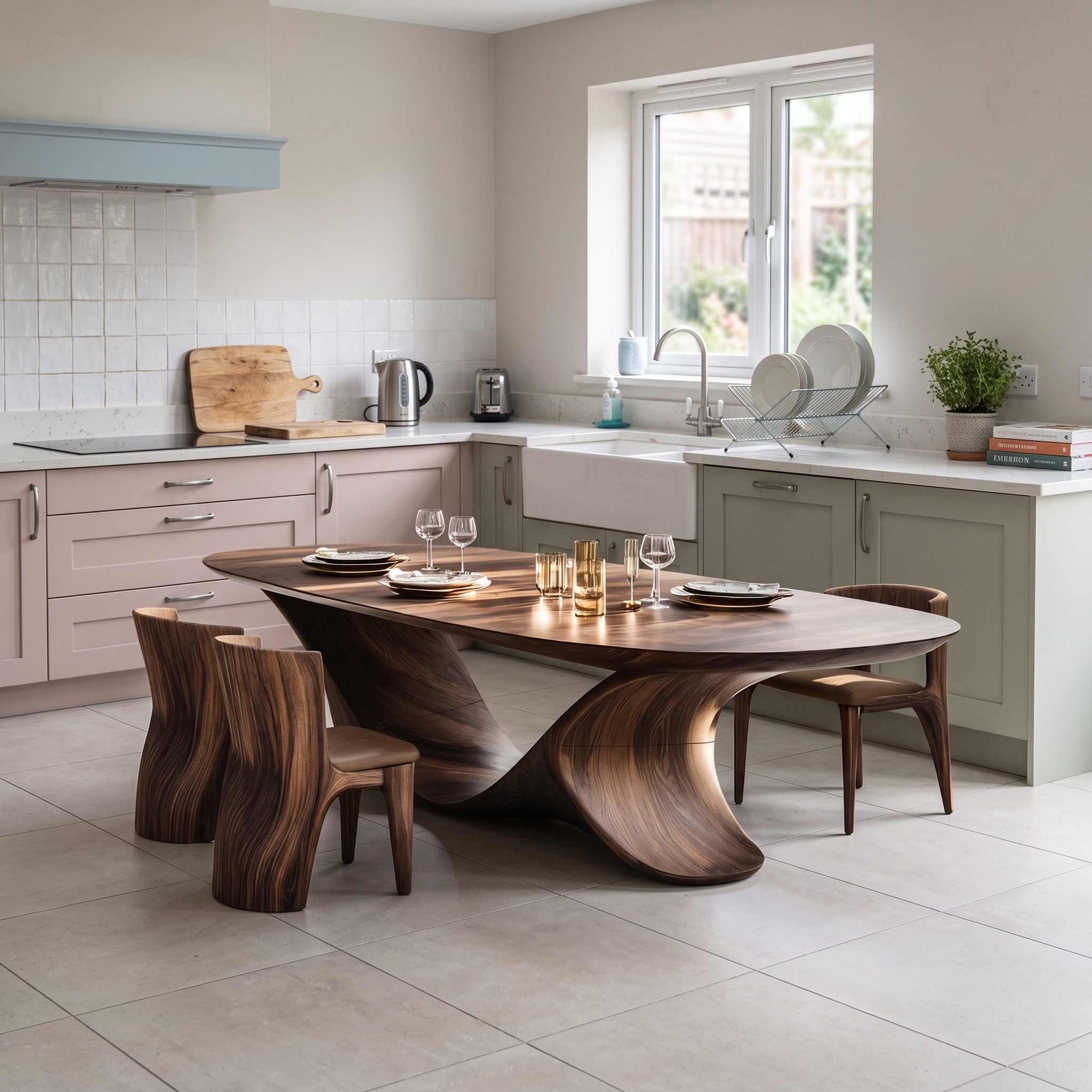 Rustic Wood Table for Natural Home Furnishing