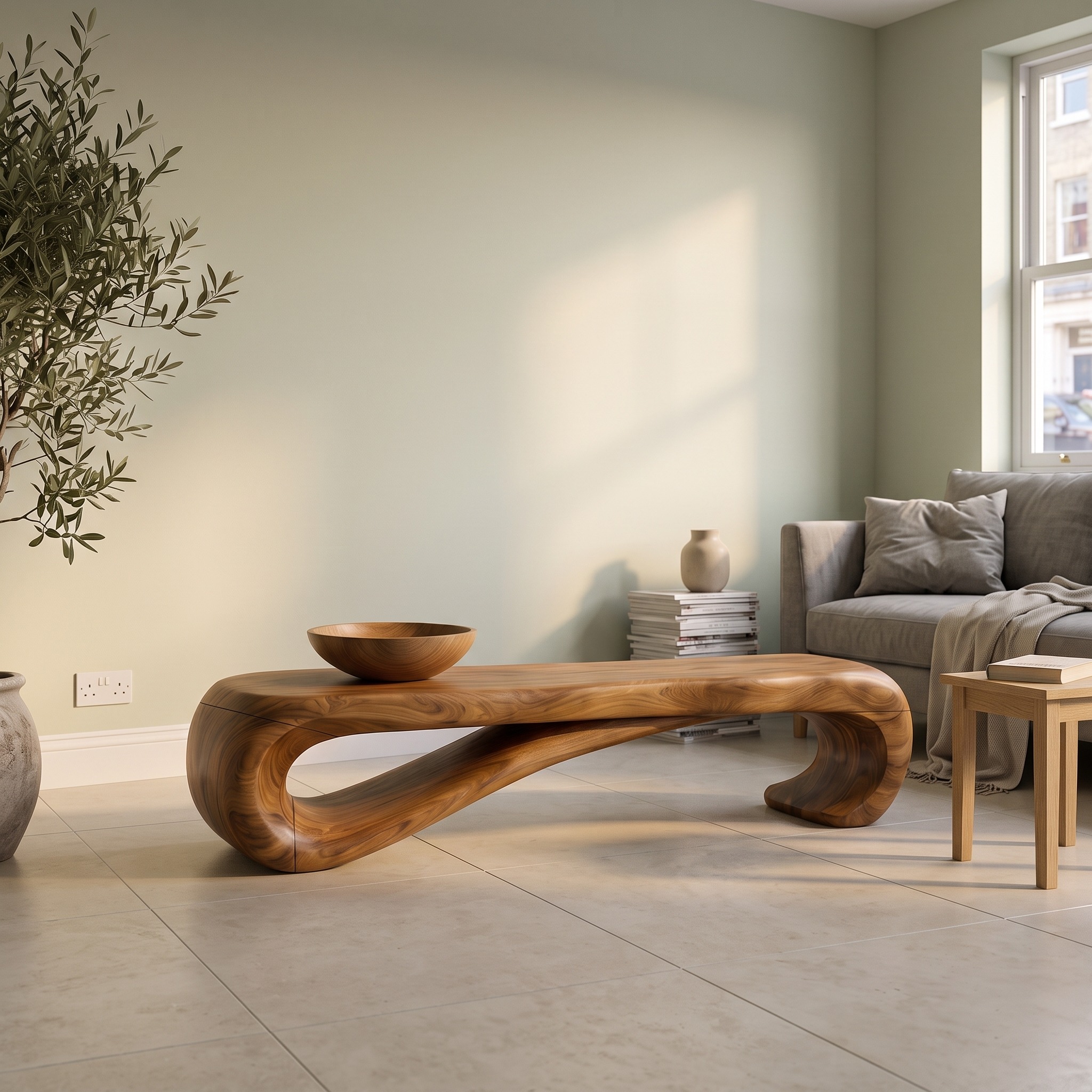 Rustic Wooden Bench Mountain Retreat Chair