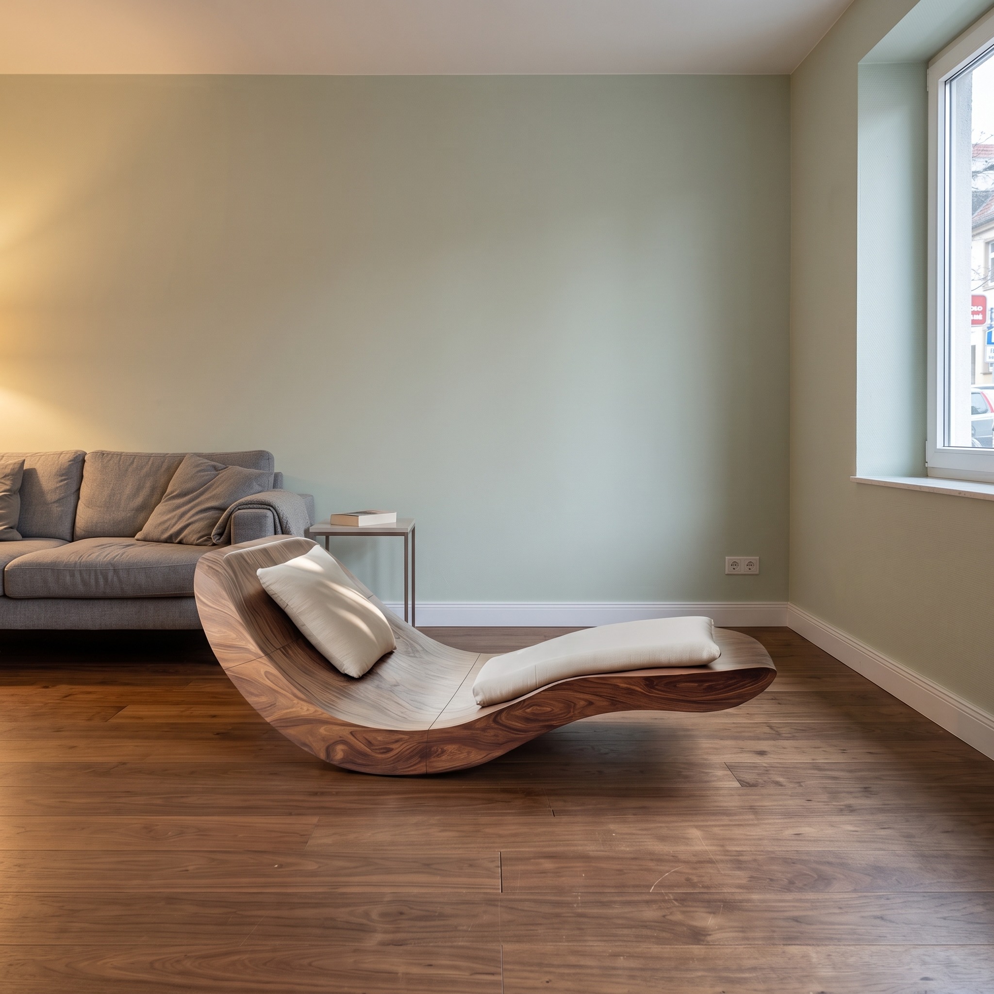 Rustic Wooden Daybed for Farmhouse Living Room Furniture Decor